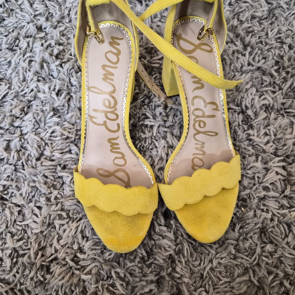 Sam Edelman Yellow Women's Sandals